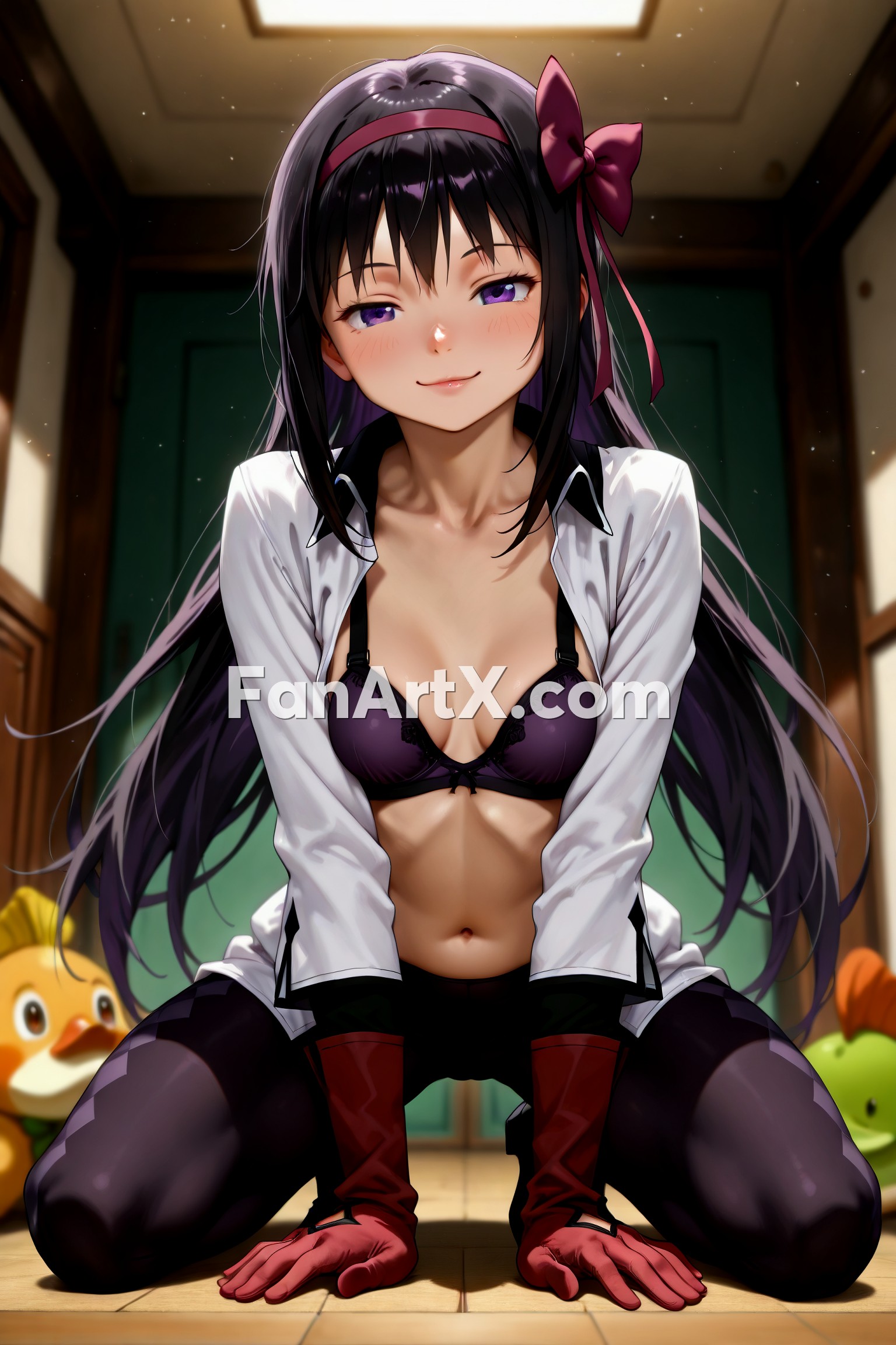 Akemi Homura Puella Magi Madoka Magica Fanart 9570140